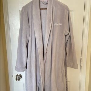 Calvin Klein Lavender Plush Robe